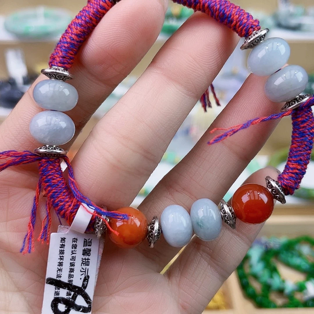 翡翠未镶嵌手链手链