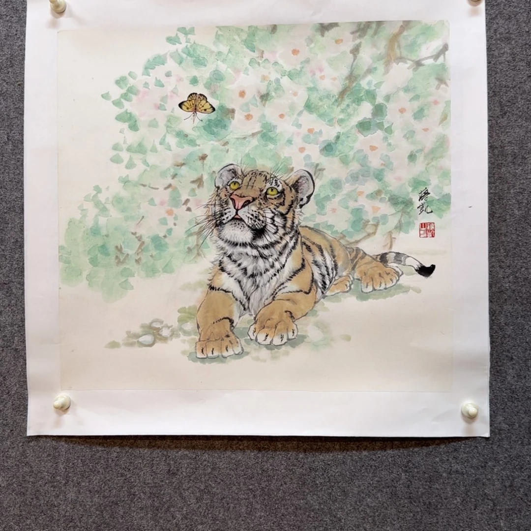 国画蒋凯老师手绘作品