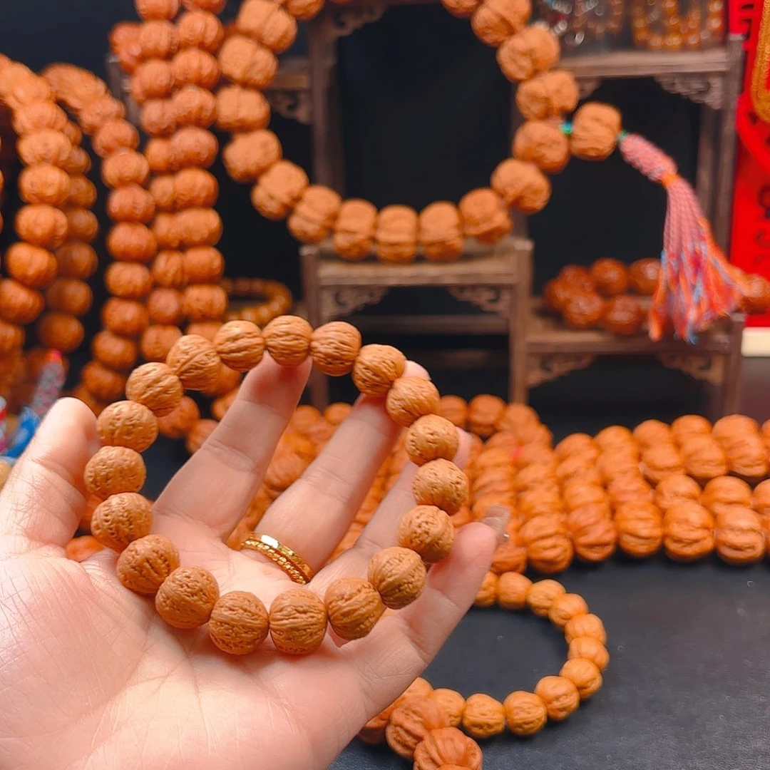 文玩核桃手串我***a核桃手串