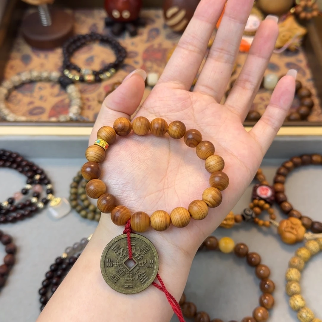 菩提手串/手链10mm崖柏山鬼花钱