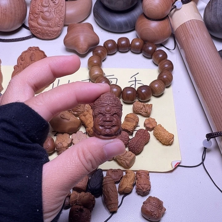 檀香木手串/手链老山檀香佛头