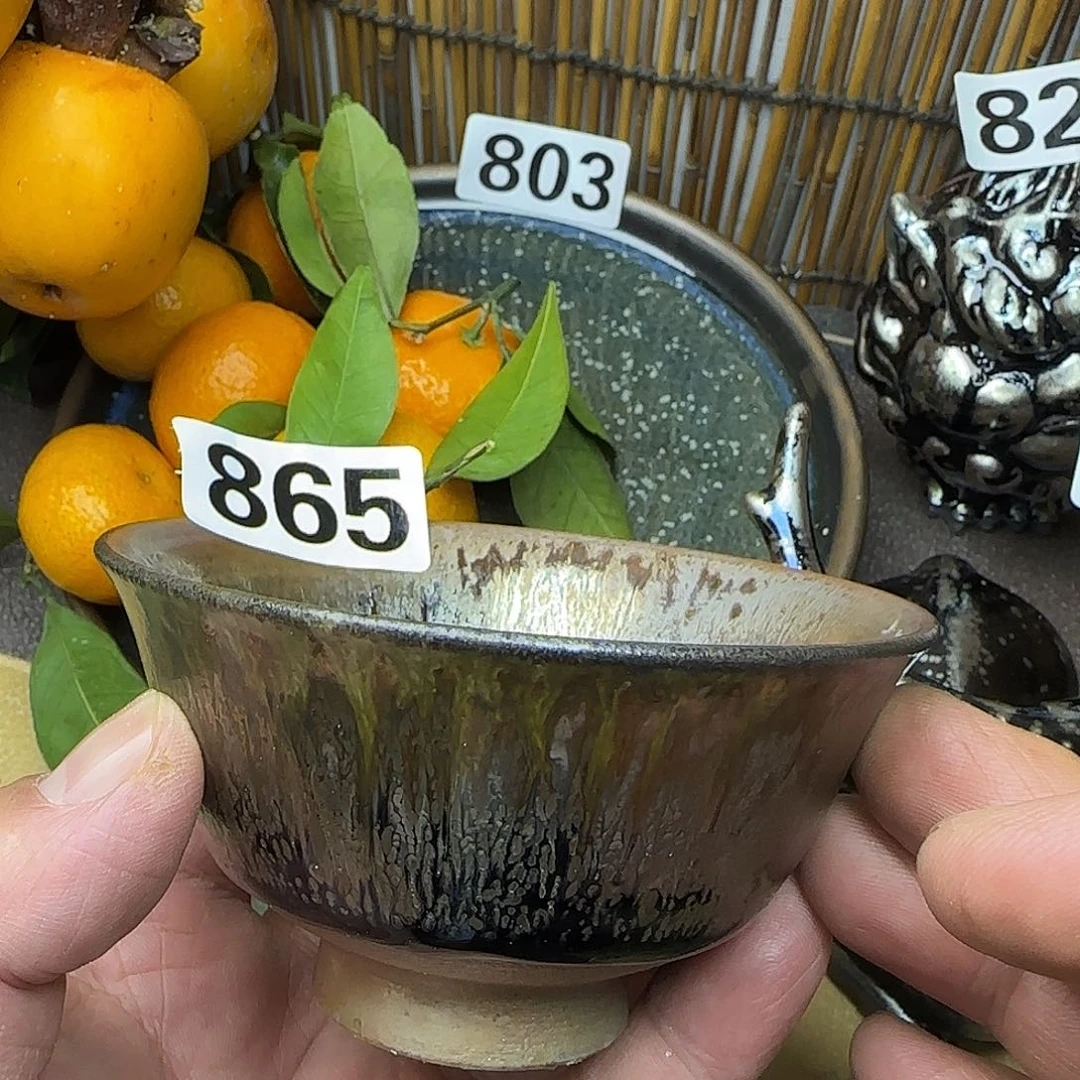 茶盏建盏杯主人杯龙窑柴烧