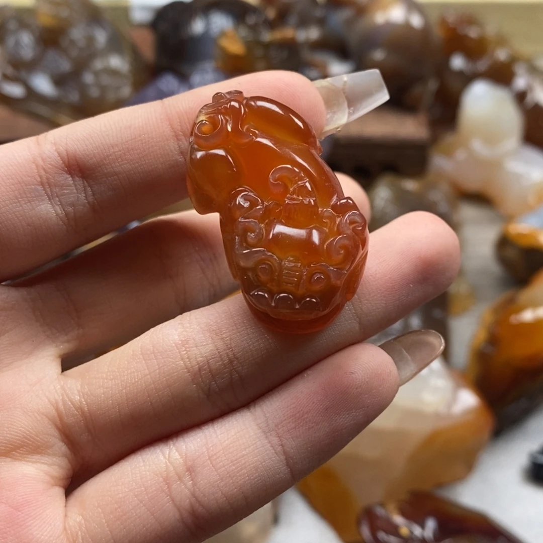 玛瑙/玉髓未镶嵌颈饰