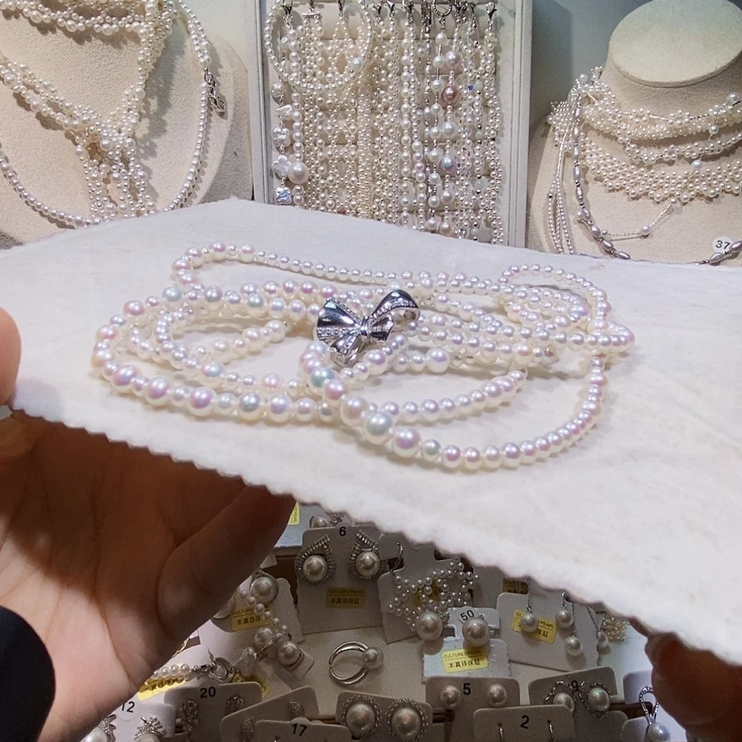 非金属925银设计毛衣链长度120-130