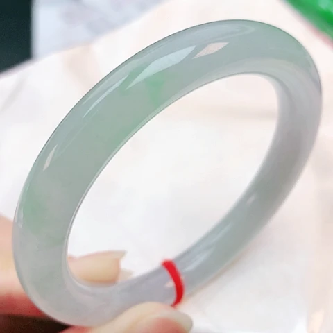 未镶嵌手镯翡翠58圆条882910