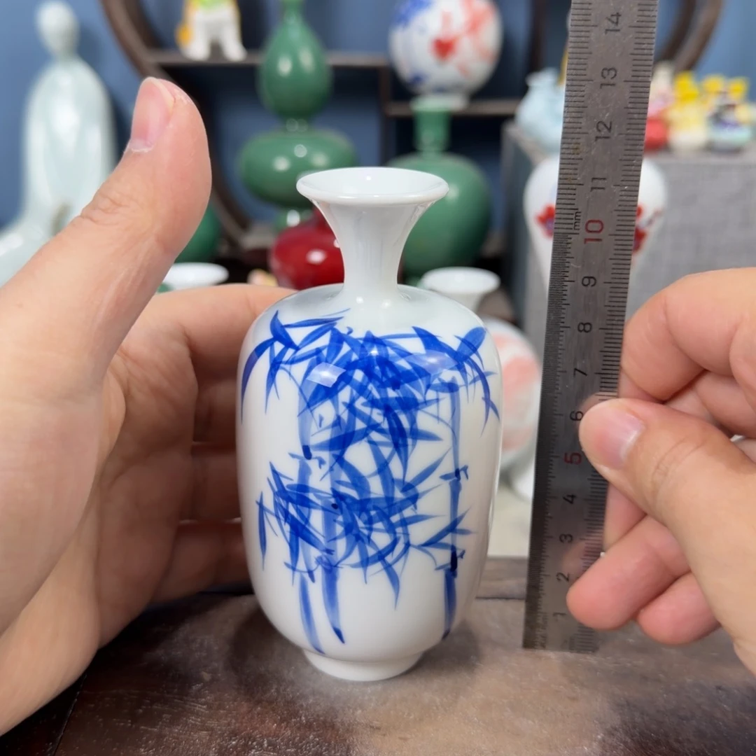 陶瓷手工小花器摆件