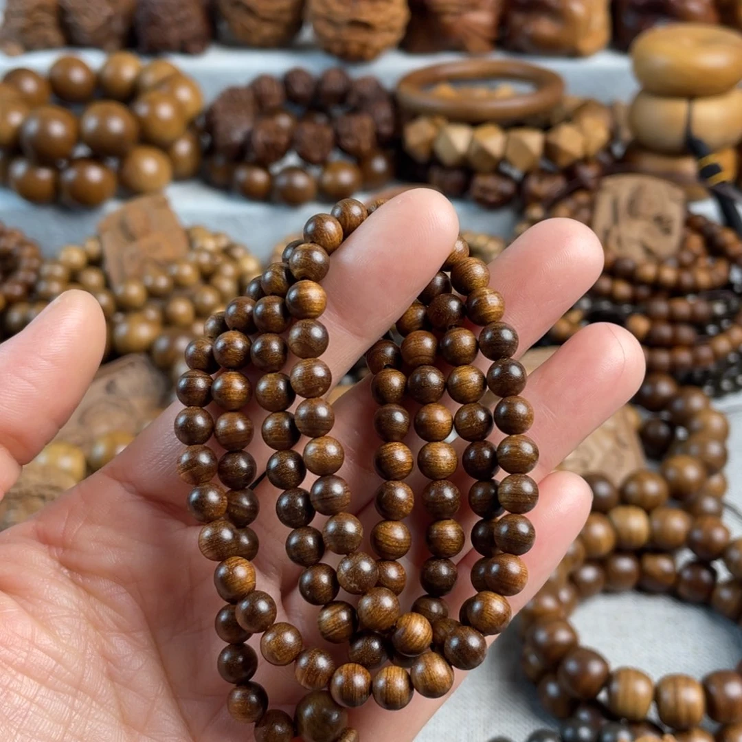 木老山檀香0.6多圈手串