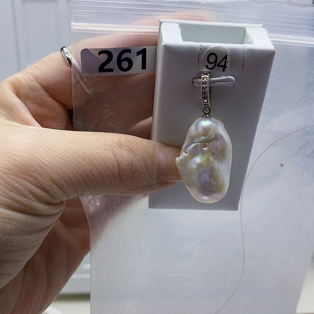 颈饰合金淡水珍珠