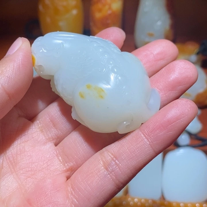 老***杨和田玉未镶嵌颈饰