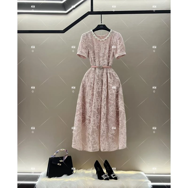 春夏优雅百搭时尚中国风女装连衣裙 GS-57027