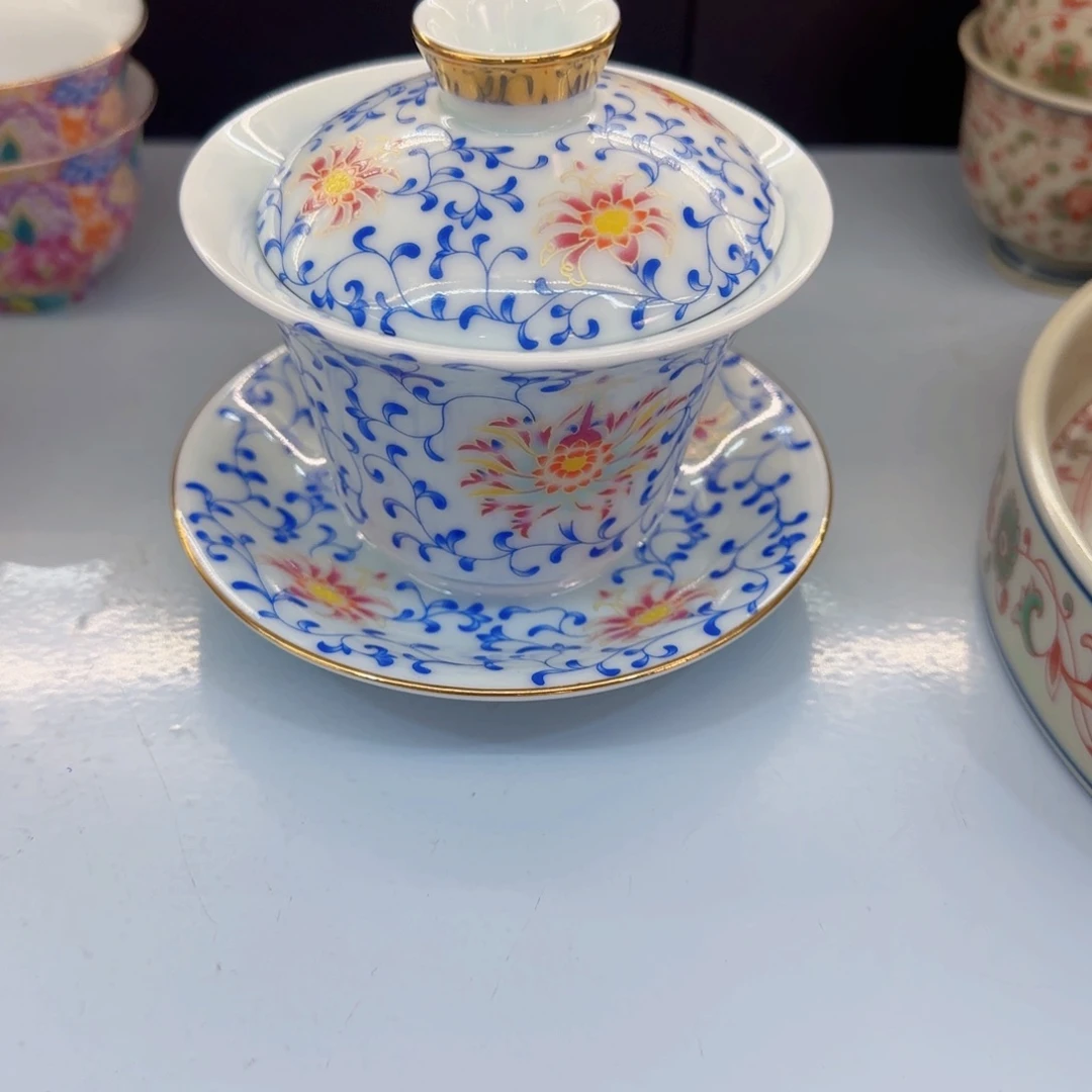 这些盖碗真好看！！！