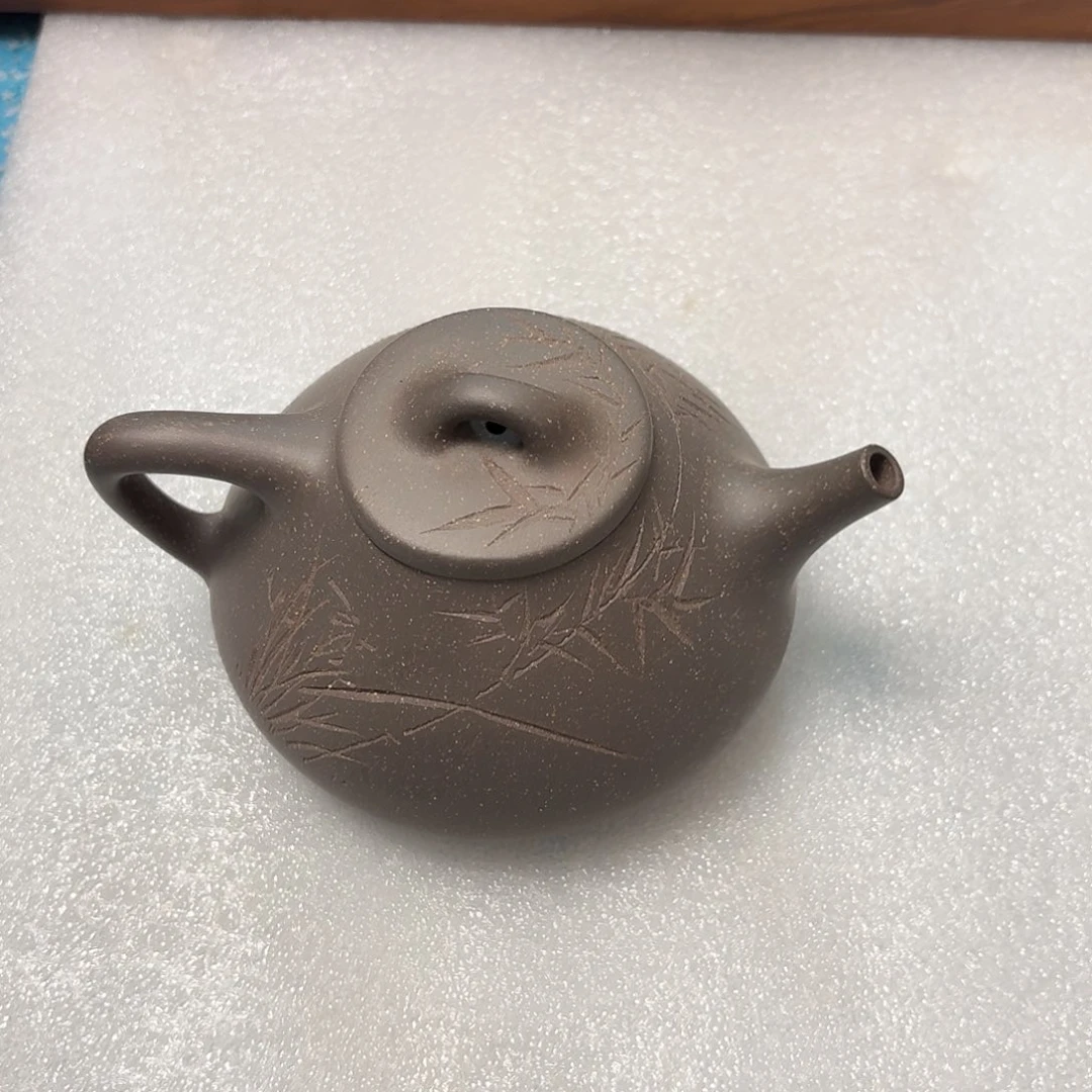 紫砂茶壶半手一个