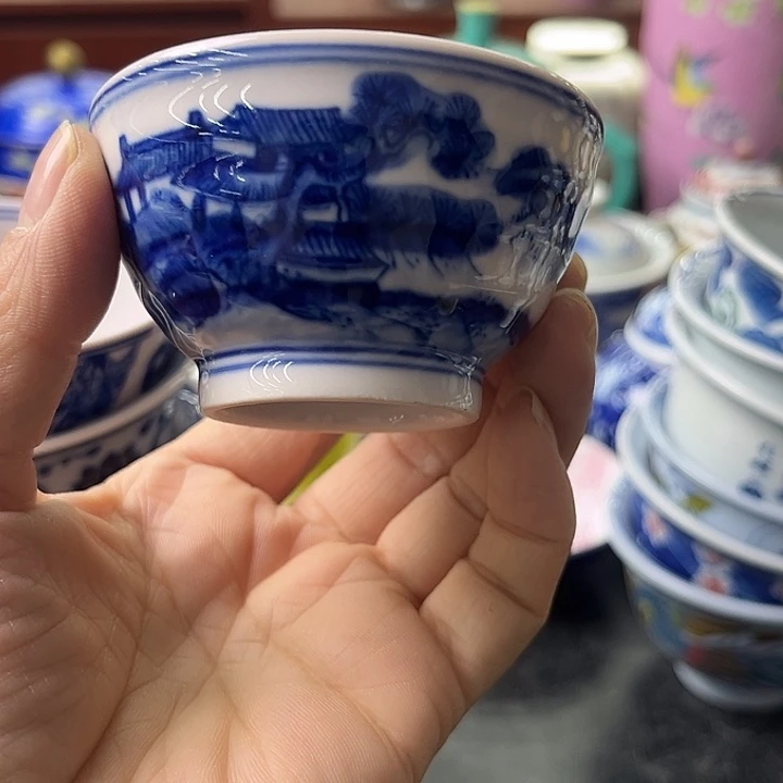 摆件景德镇陶瓷老厂瓷80