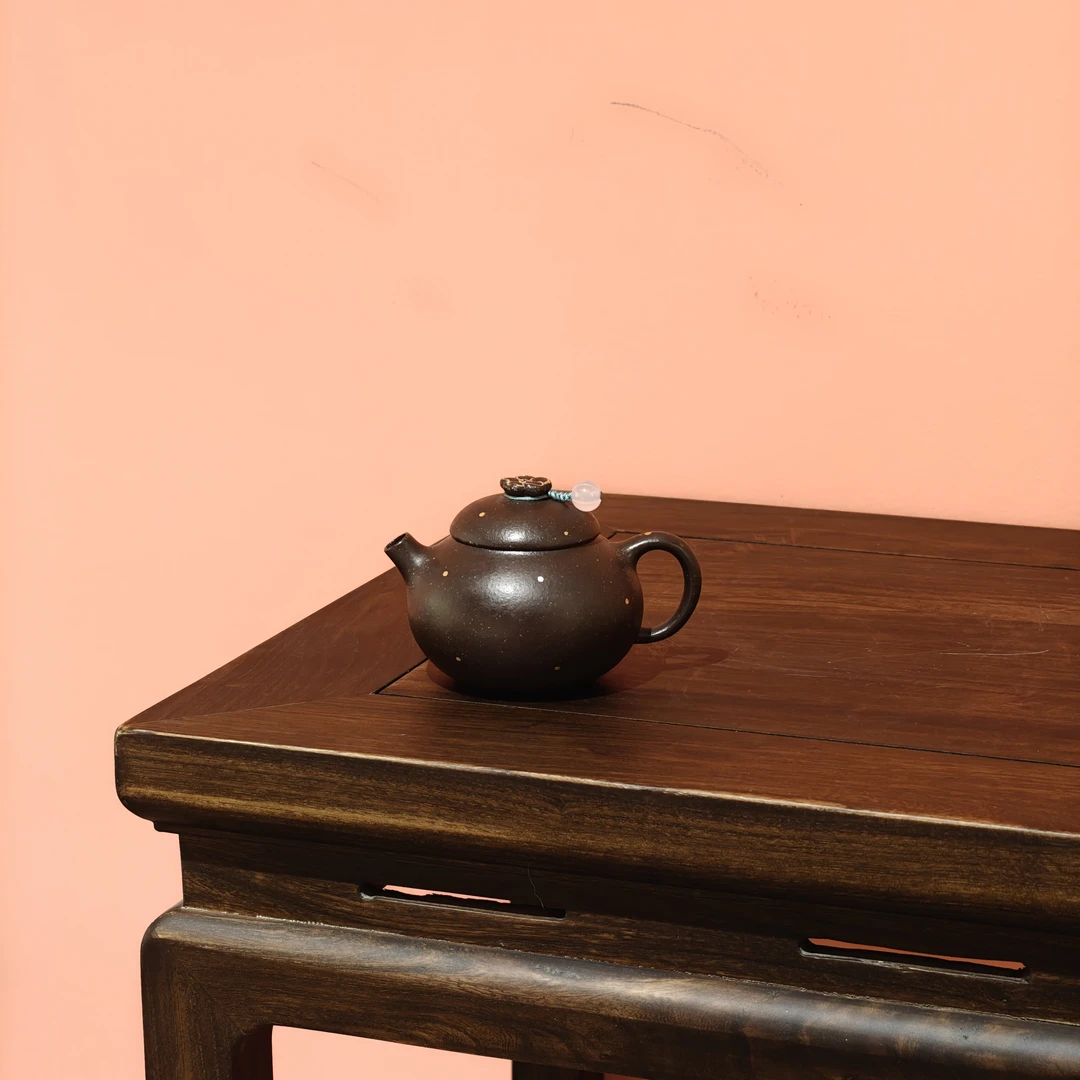 【陶研所专属】花无缺 茶壶 亦缶出品 乌金砂 140cc