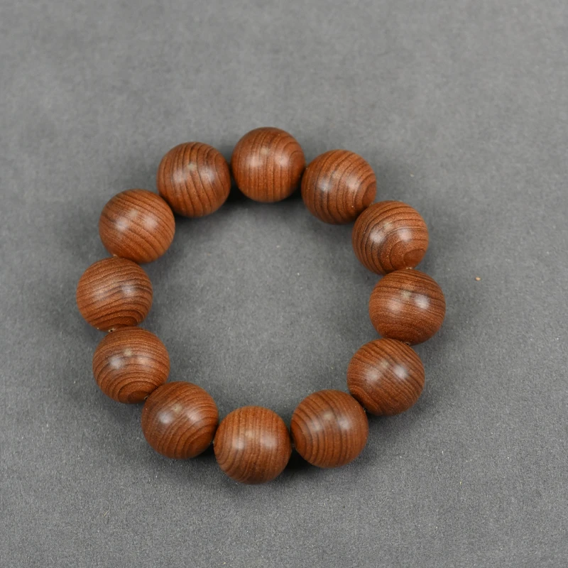 竺系列老山檀香虎皮纹黑肉20mm浮水手串【多样性发货】GZ0118-20