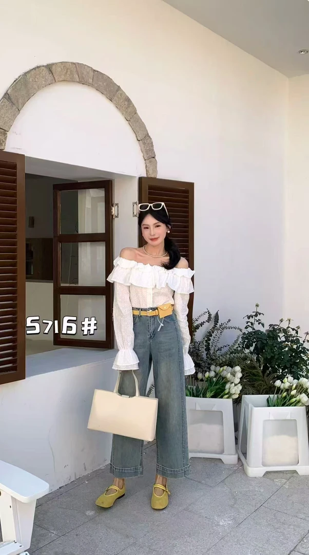 【芸姐】5716设计师款欧货四面弹显瘦九分奶奶裤