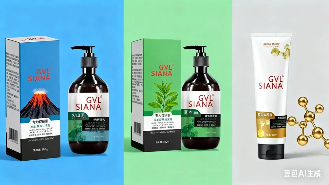 GVLSIANA身体乳+洗发露+护发素
