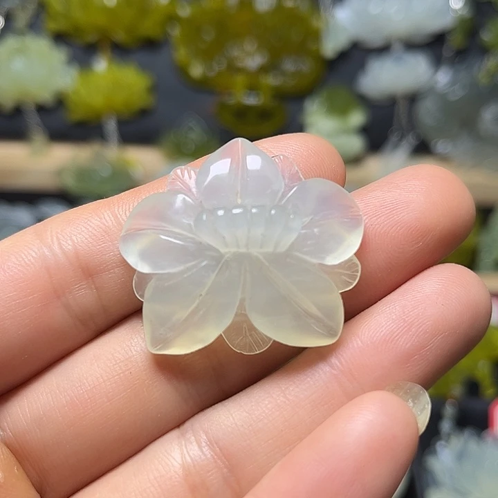 未镶嵌蛇纹石玉发饰