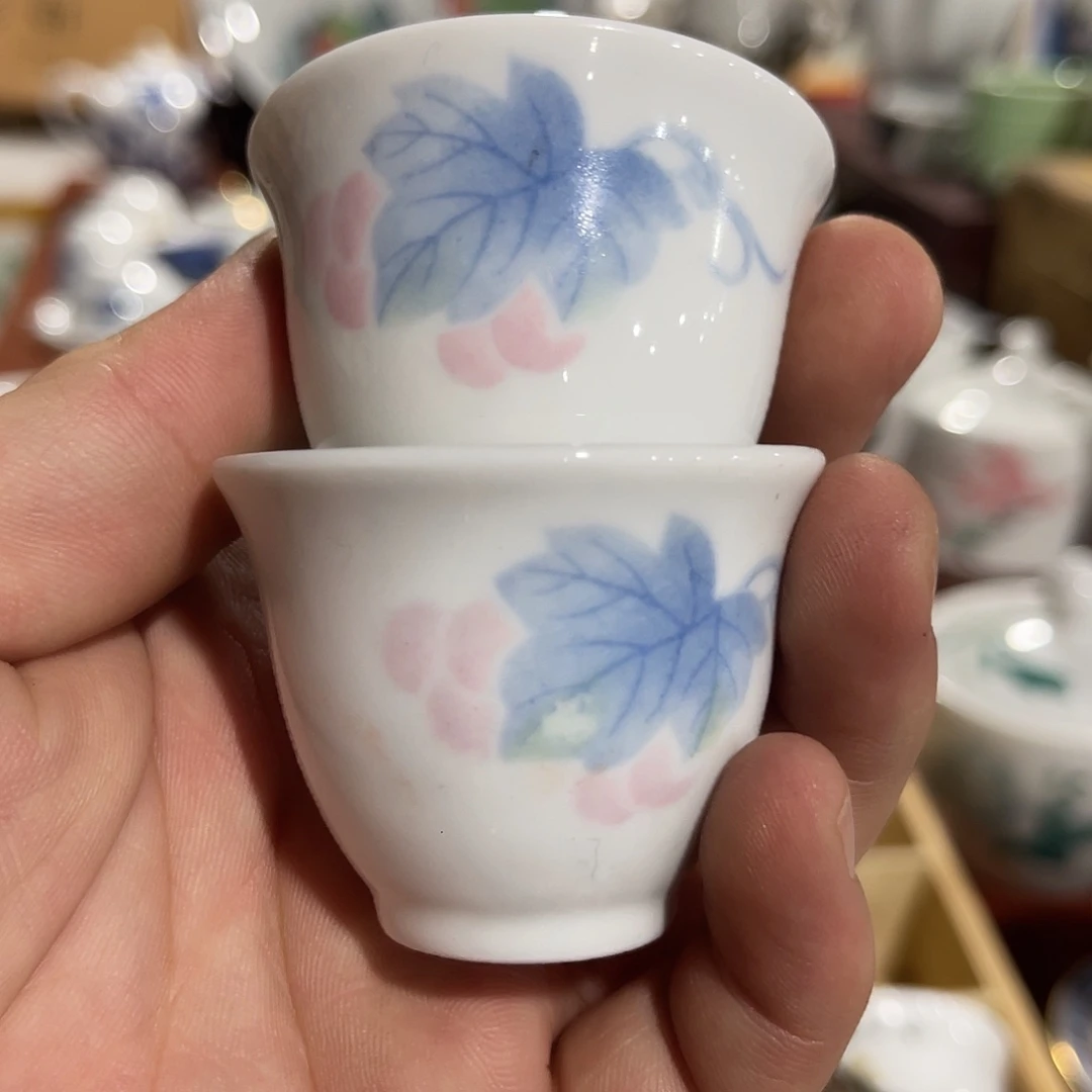 醴陵老厂瓷微瑕慎拍