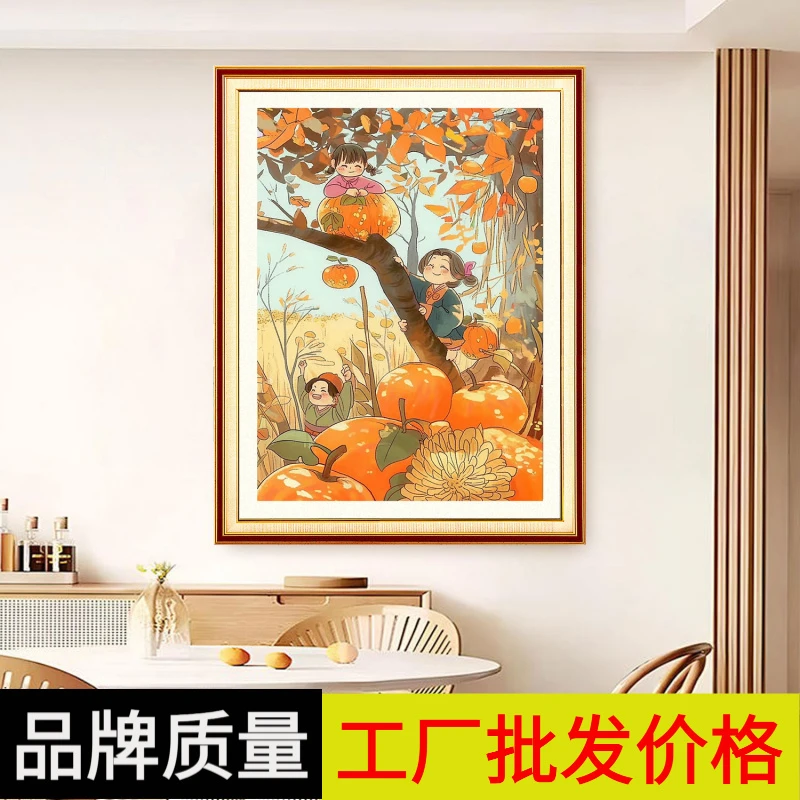 事事如意女孩十字绣纯手工线绣自己绣2025爆款适合年轻人孕妇解闷