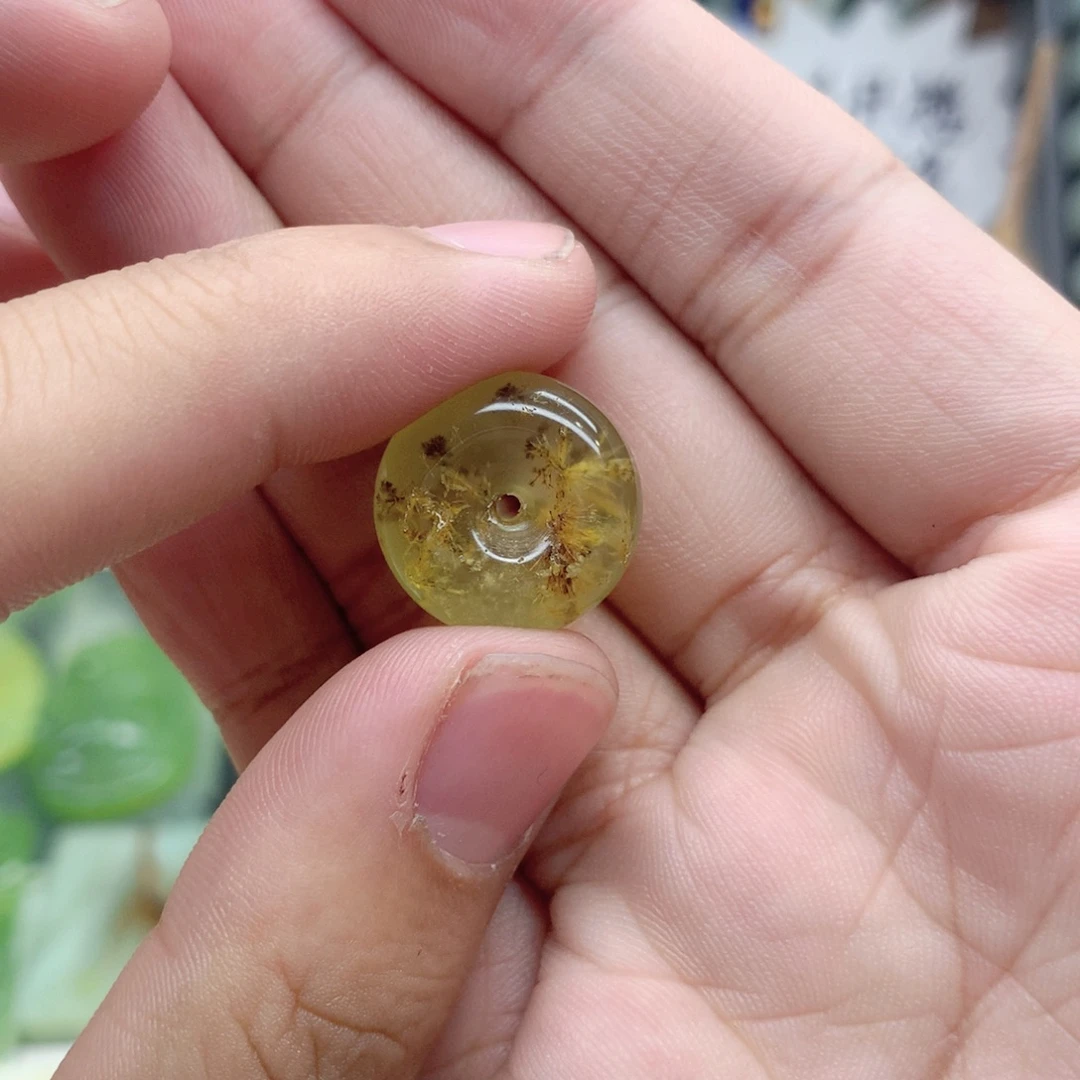 岫玉未镶嵌吊坠(不含链)