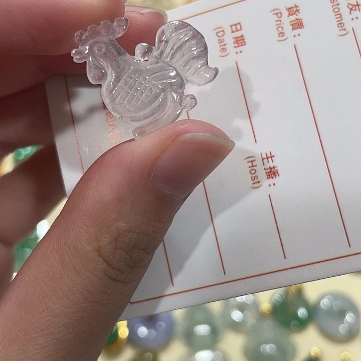 翡翠未镶嵌颈饰11