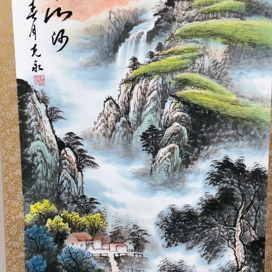 国画老师手笔手绘ly