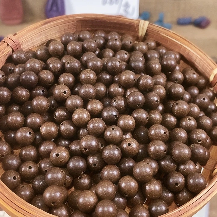 山楠昆仑雪0.8天然中药材合香珠到手230颗打底微瑕