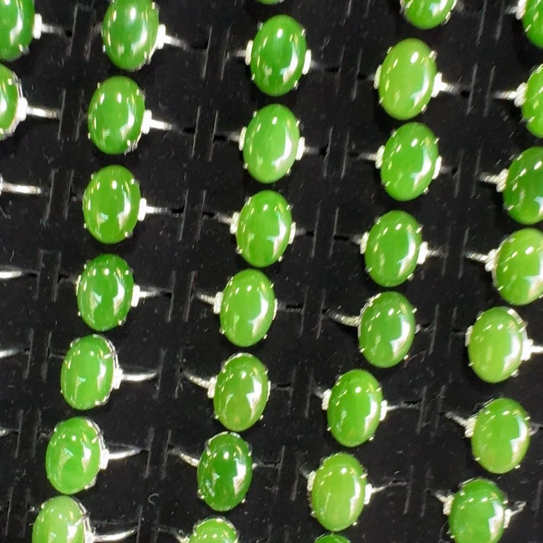 颈饰银S925镶嵌和田玉多样性发货拍一发一