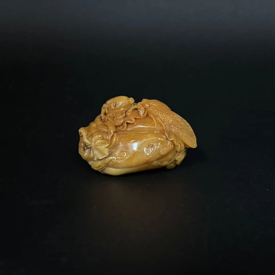 一鸣惊人摆件 田黄石 19.3g/470