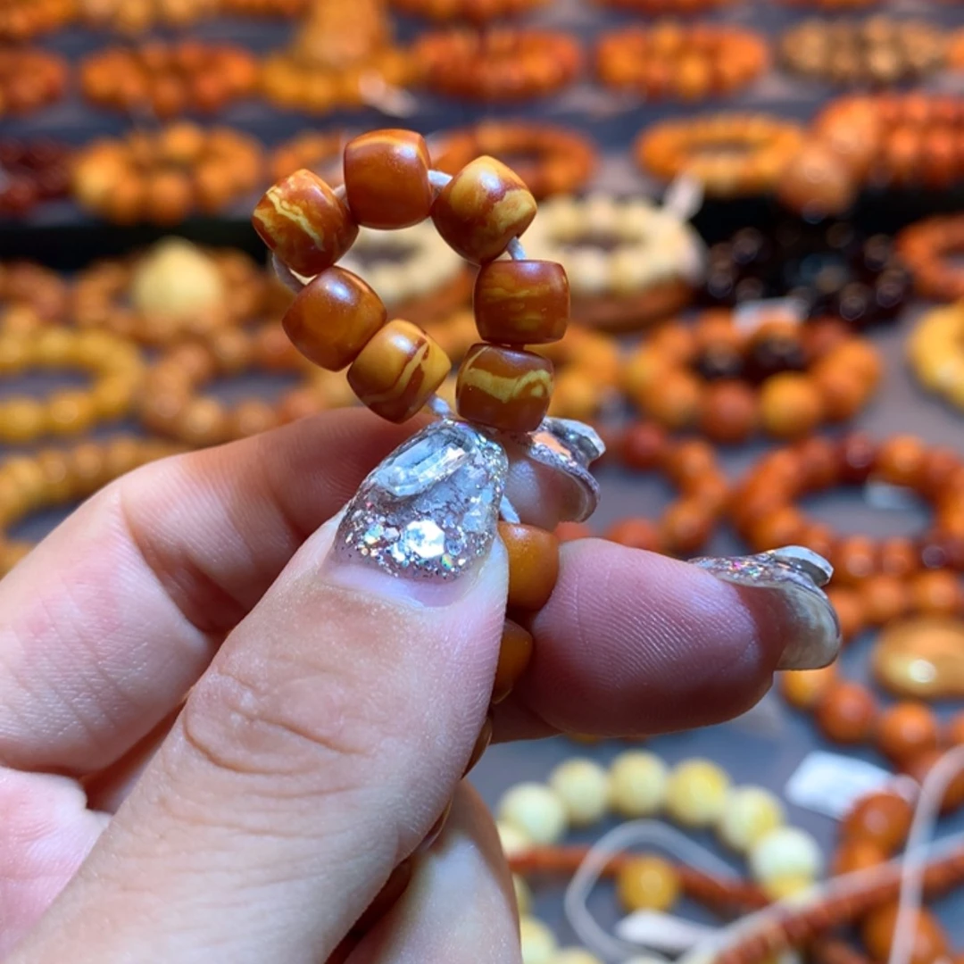 【闪购商品】未镶嵌吊坠(不含链)琥珀༺****
