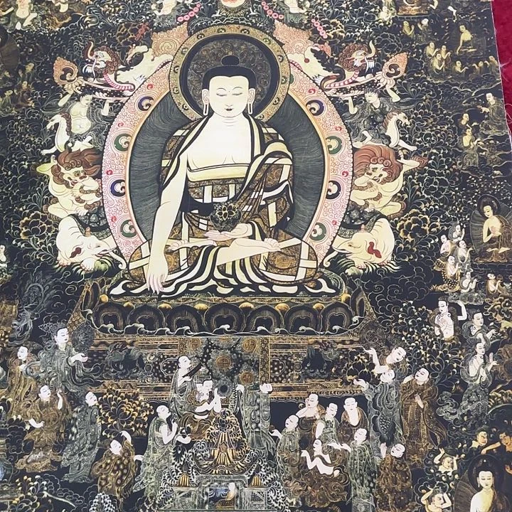 卷轴画唐卡作品欣赏