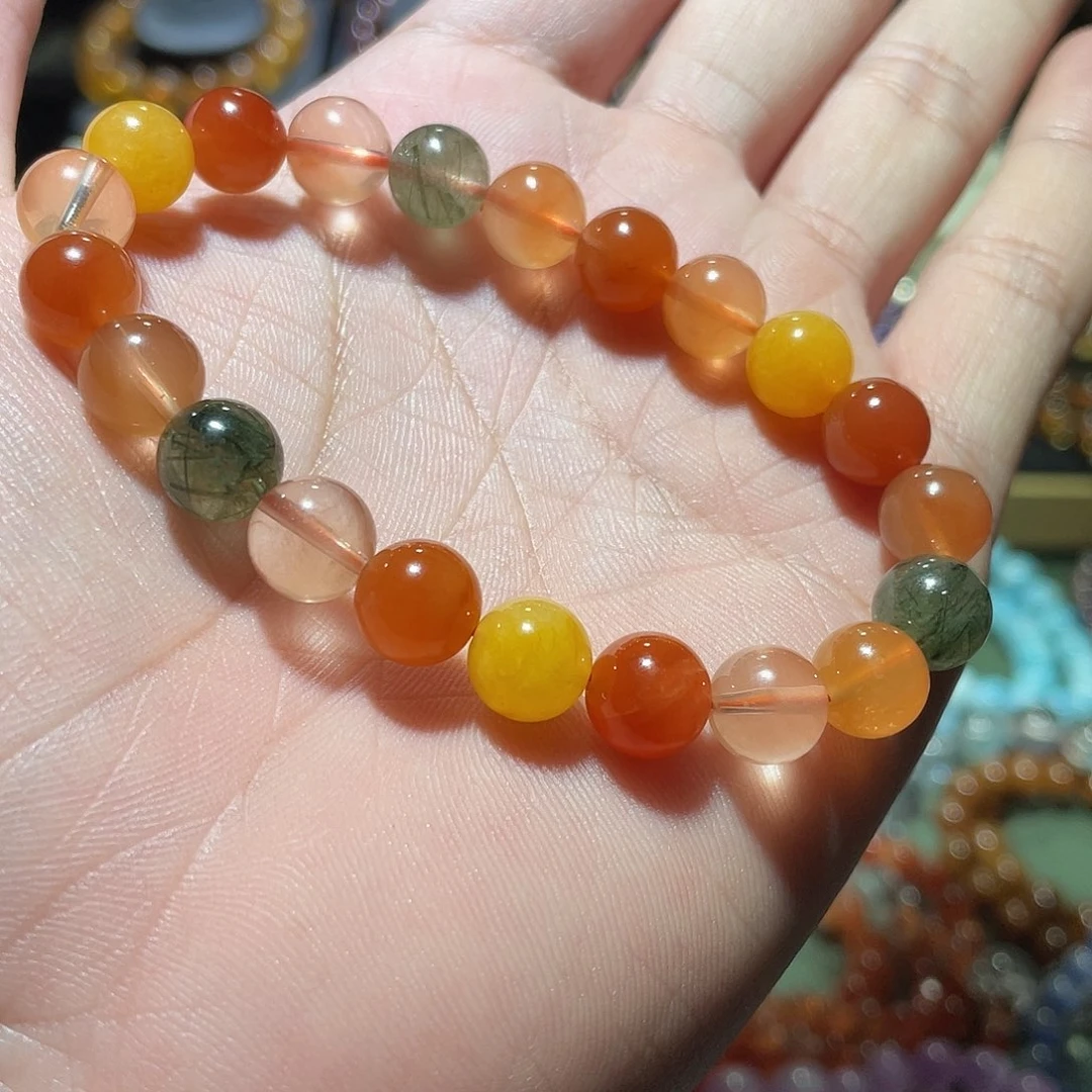 未镶嵌水晶手链手链