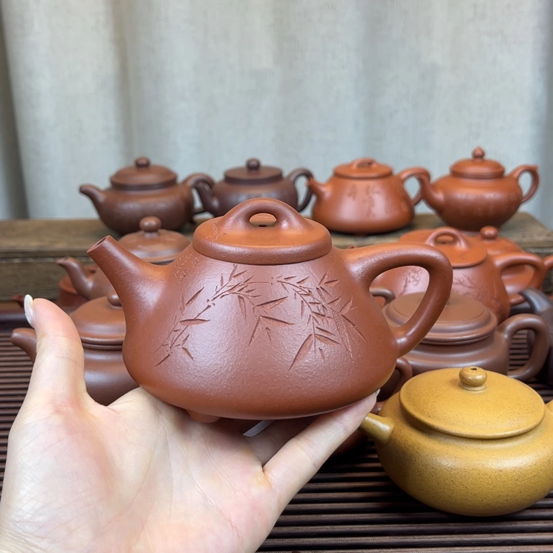 举***双茶壶紫砂微瑕不退换