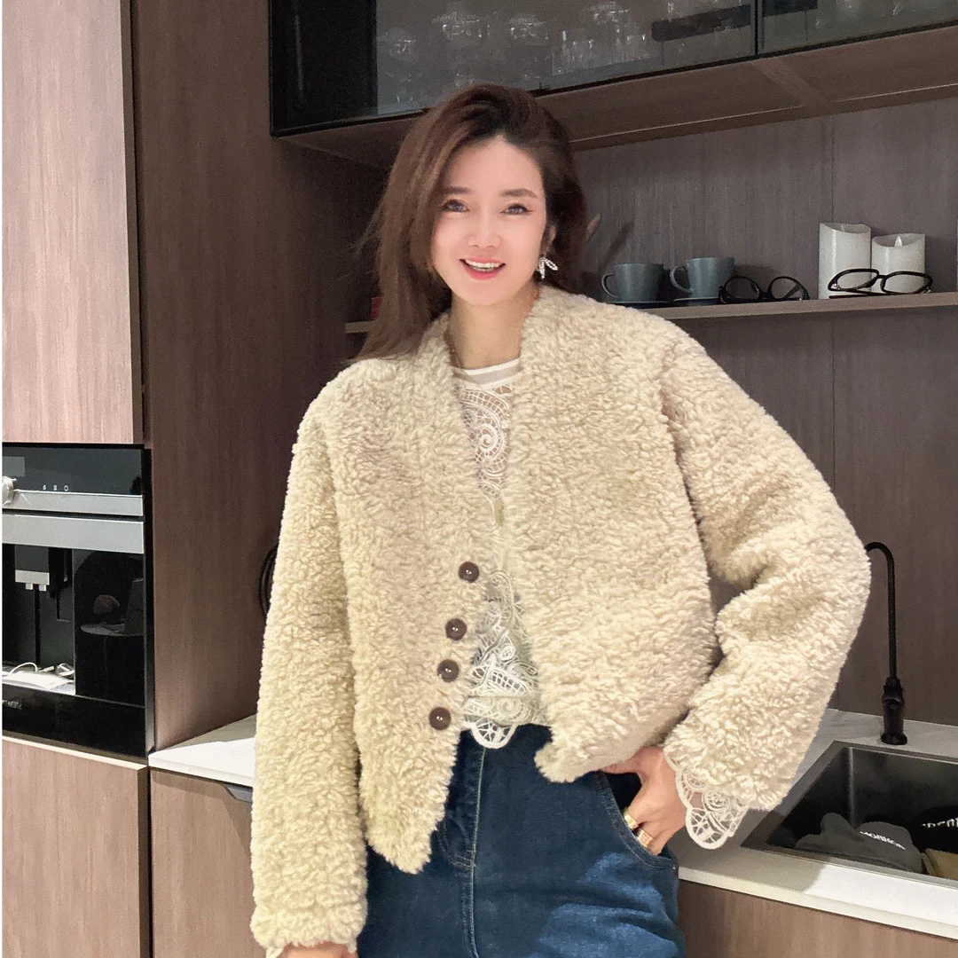 【大小姐家】欧韩货毛毛外套523390