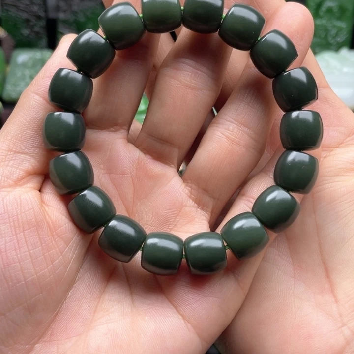 和田玉（青玉）未镶嵌手串