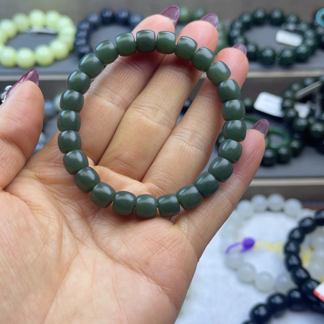 和田玉手链未镶嵌