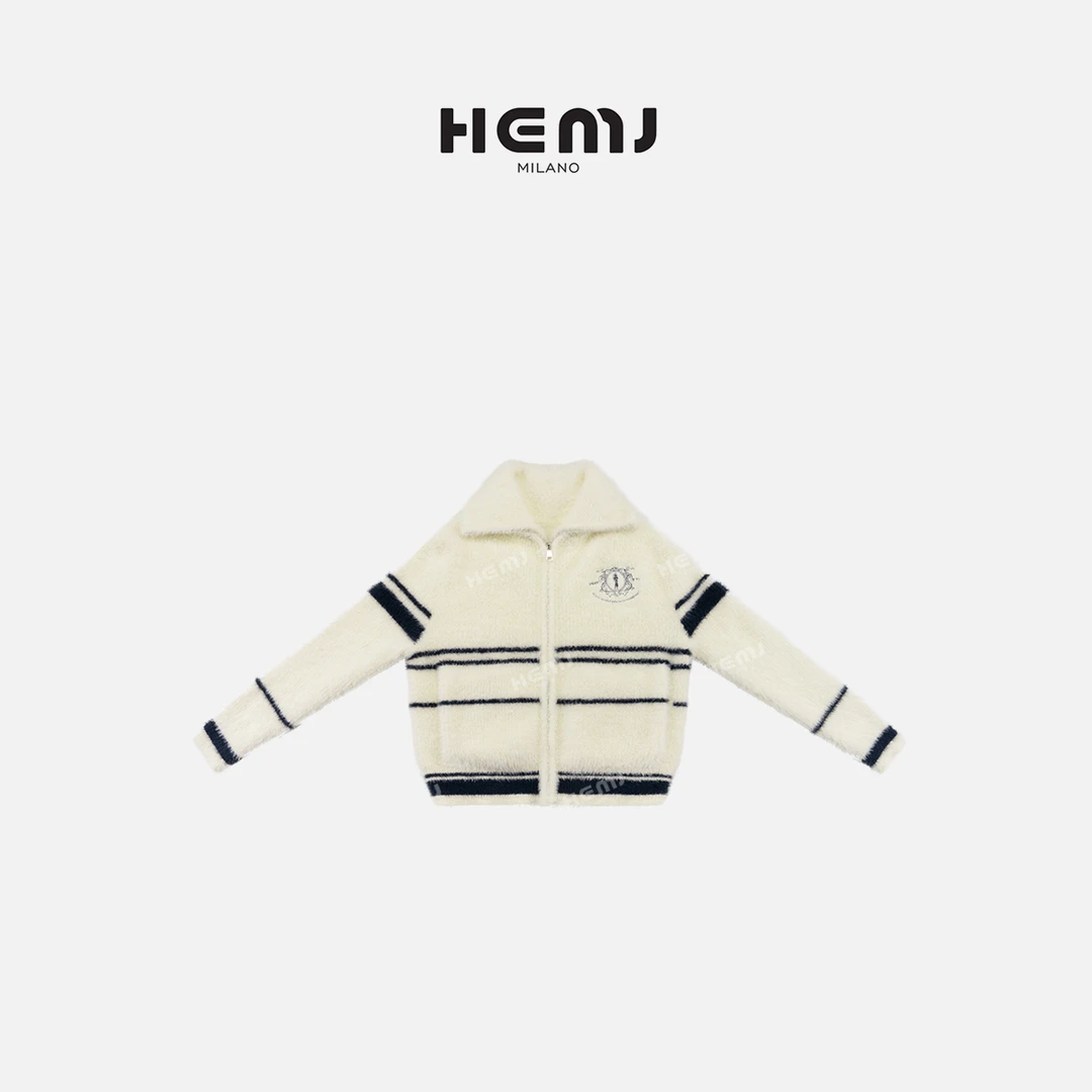 HEMJ 和梦洁翻领柔软拉链款外套 MC1D4531