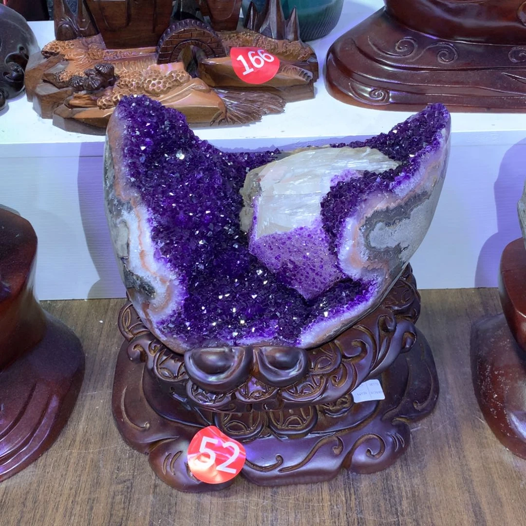 未镶嵌大型摆件（非配饰）紫晶