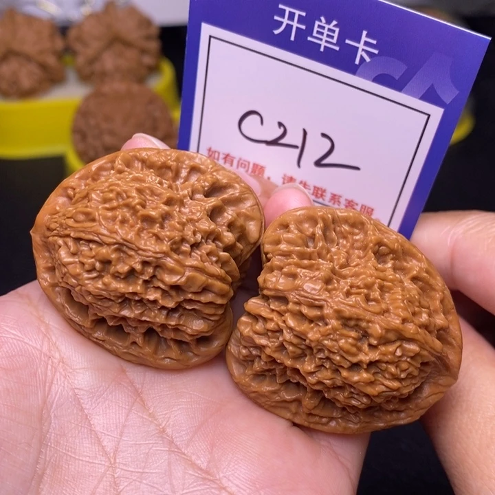 把件文玩核桃38三角疆c212