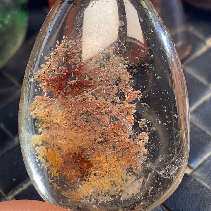 水晶颈饰未镶嵌水晶挂坠