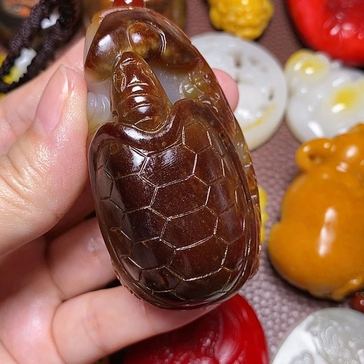 2***9和田玉未镶嵌颈饰