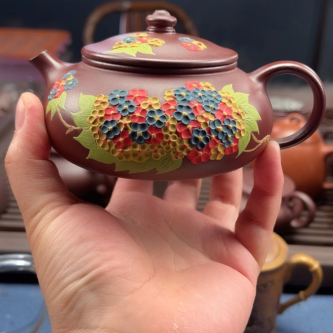茶壶紫砂金**亮宜兴紫砂
