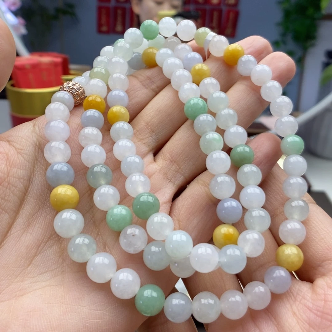 翡翠未镶嵌颈饰吊坠71