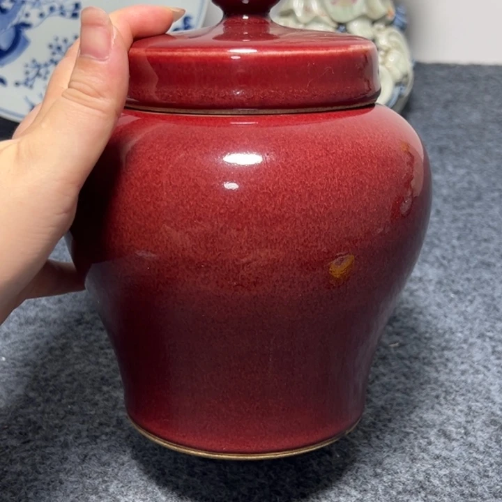 摆件夏****g景德镇陶瓷摆件展品