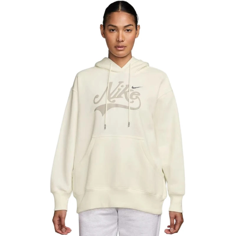 NIKE/耐克女子【官方正品】运动休闲宽松连帽卫衣套头衫HV2784-133