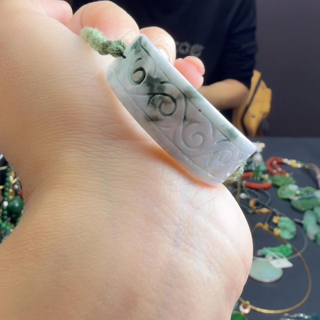 翡翠未镶嵌手链2.9