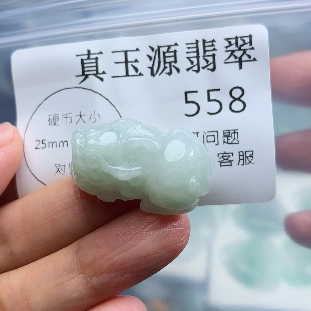 翡翠未镶嵌颈饰558