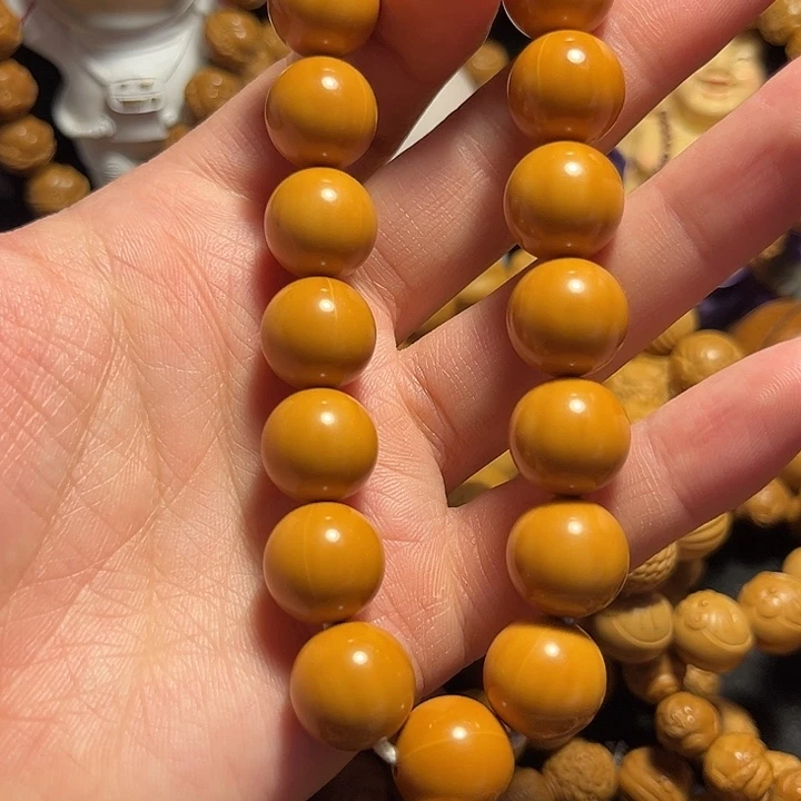 橄榄核手串/手链猴头正圆