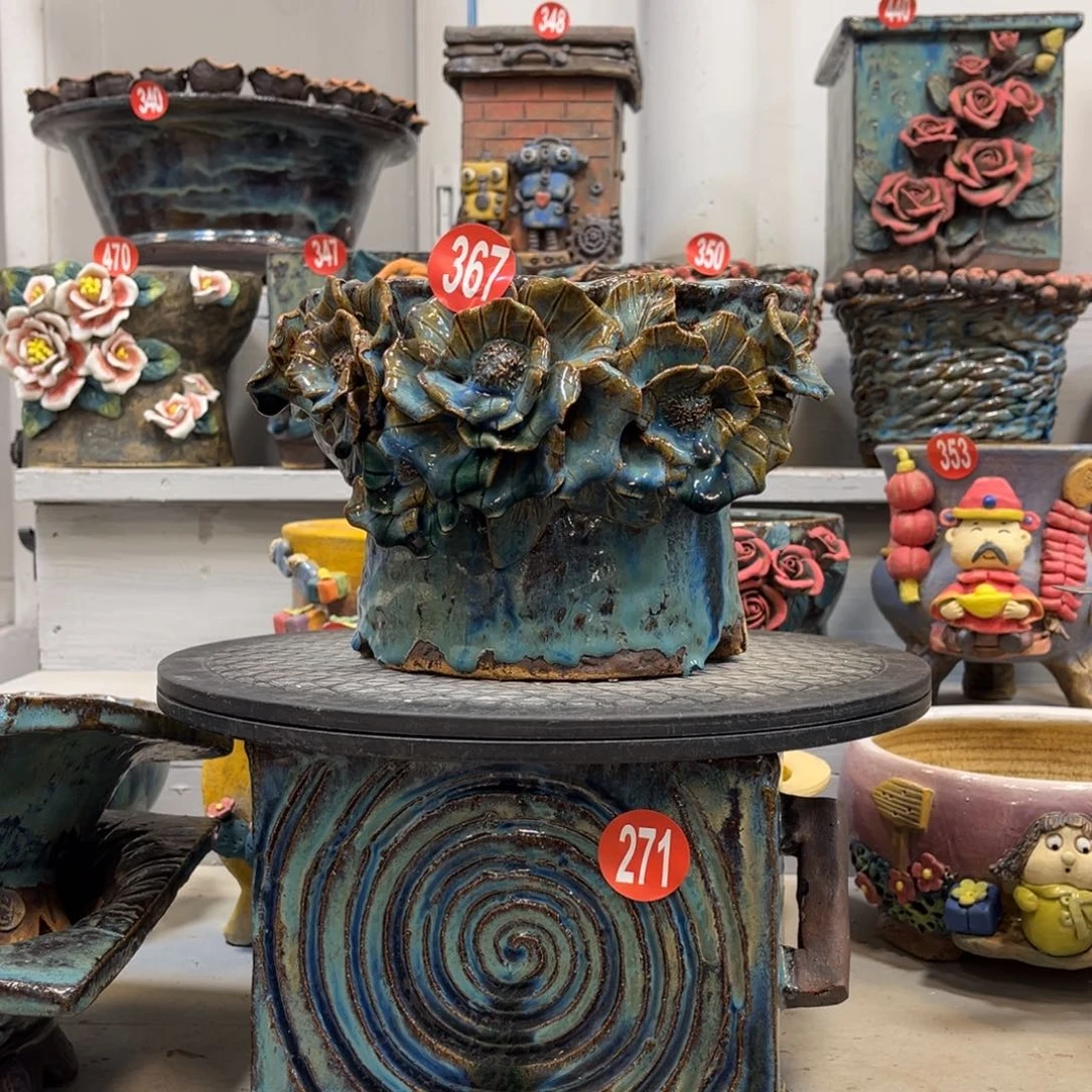 陶瓷微瑕367 号陶然花盆新年福利